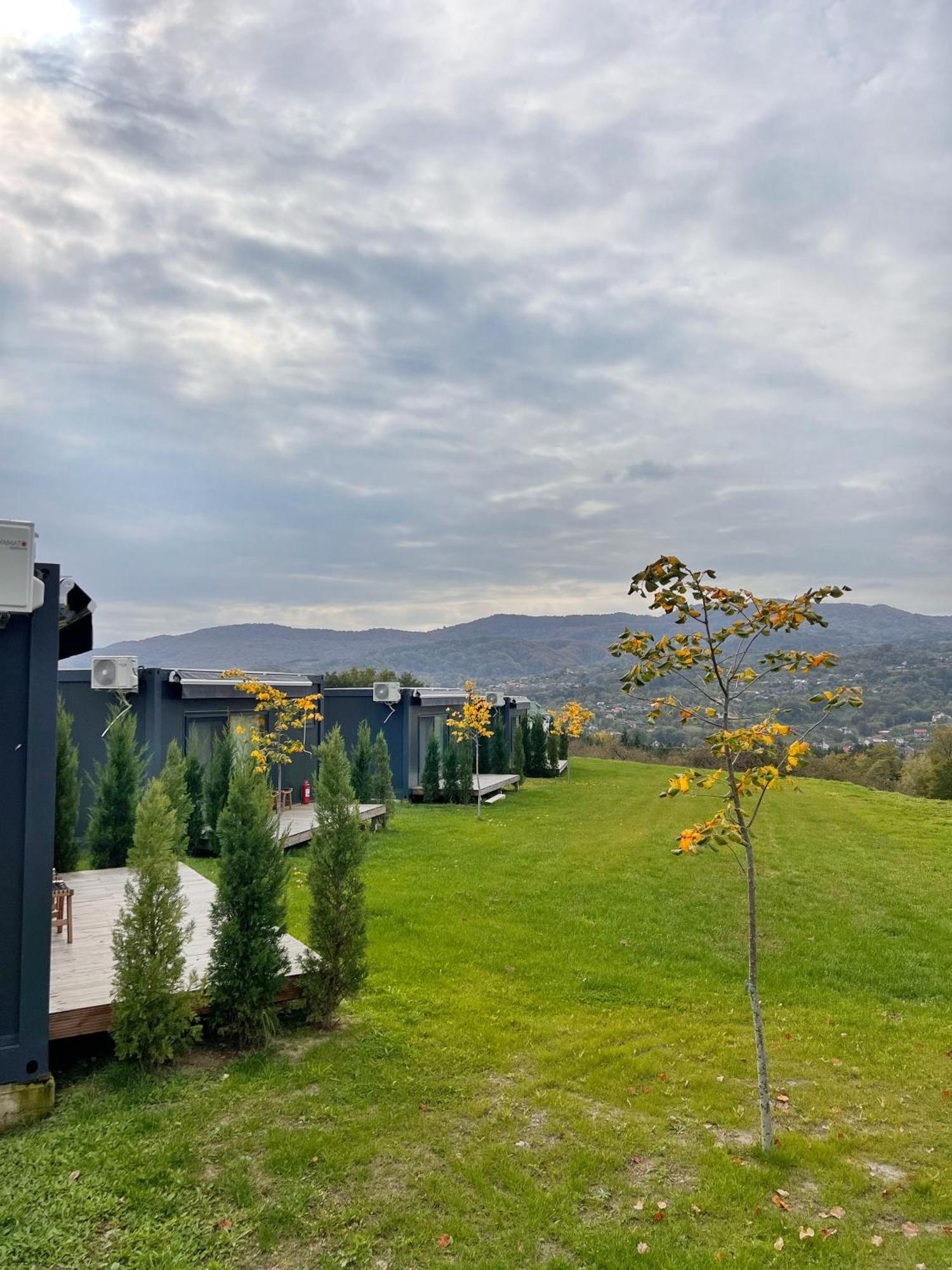 Flandra Glamping Hotell Corbeni Eksteriør bilde