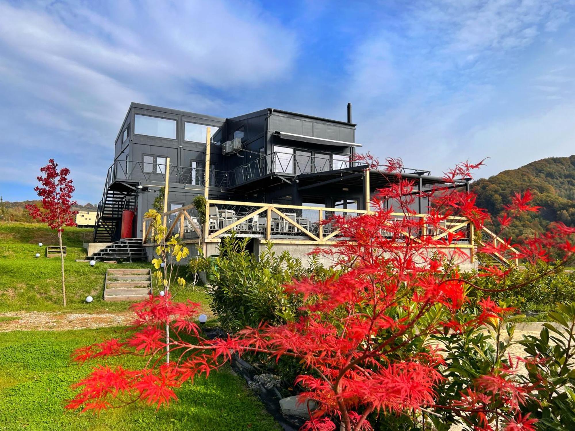 Flandra Glamping Hotell Corbeni Eksteriør bilde